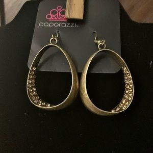 Fiercely Flauntable Brass Earrings